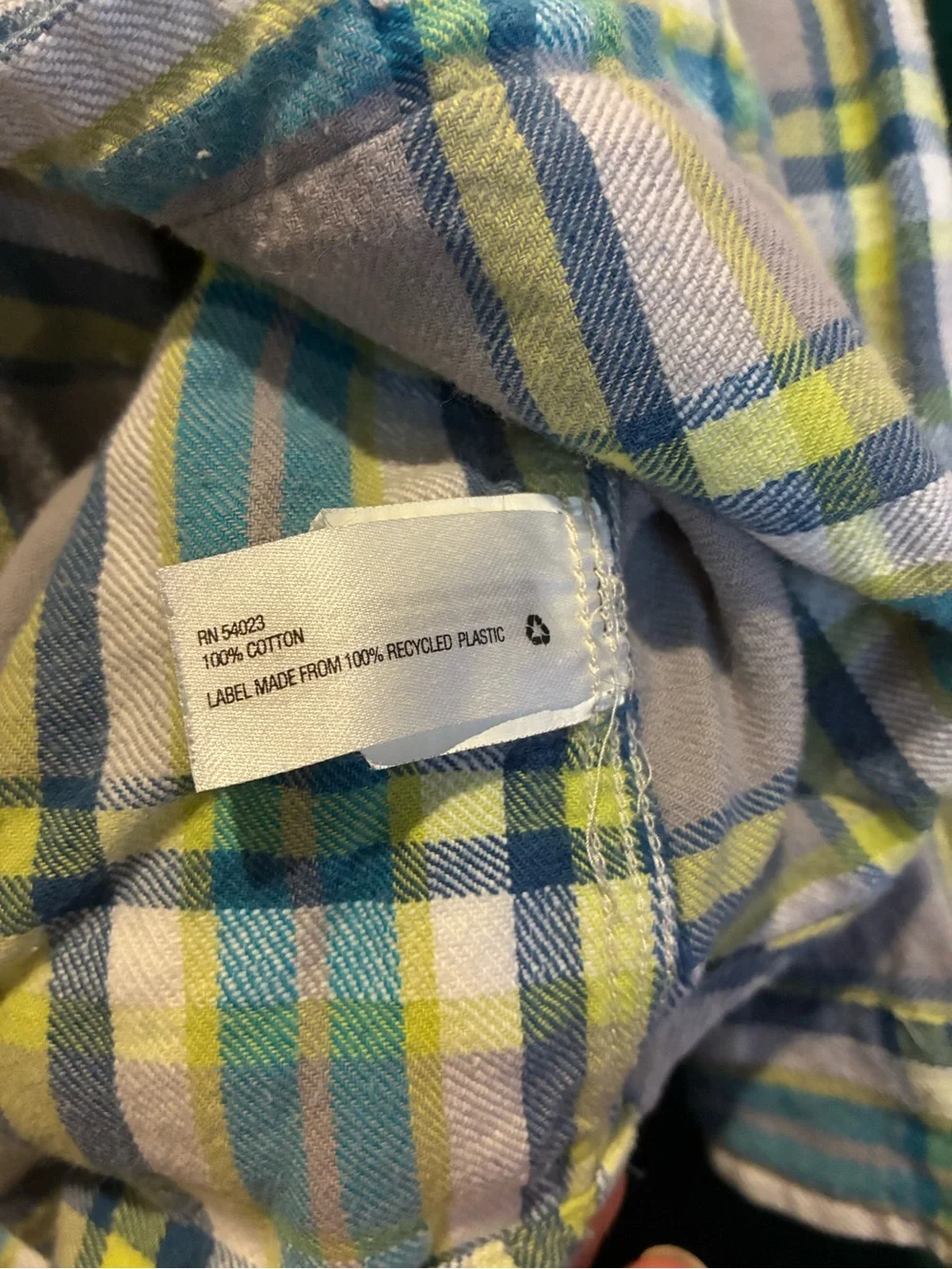 GAP classic plaid